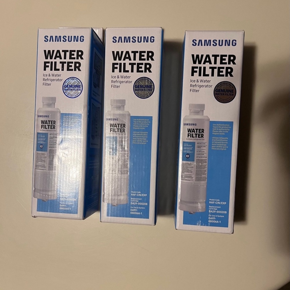 3 New Samsung Refrigerator Filter